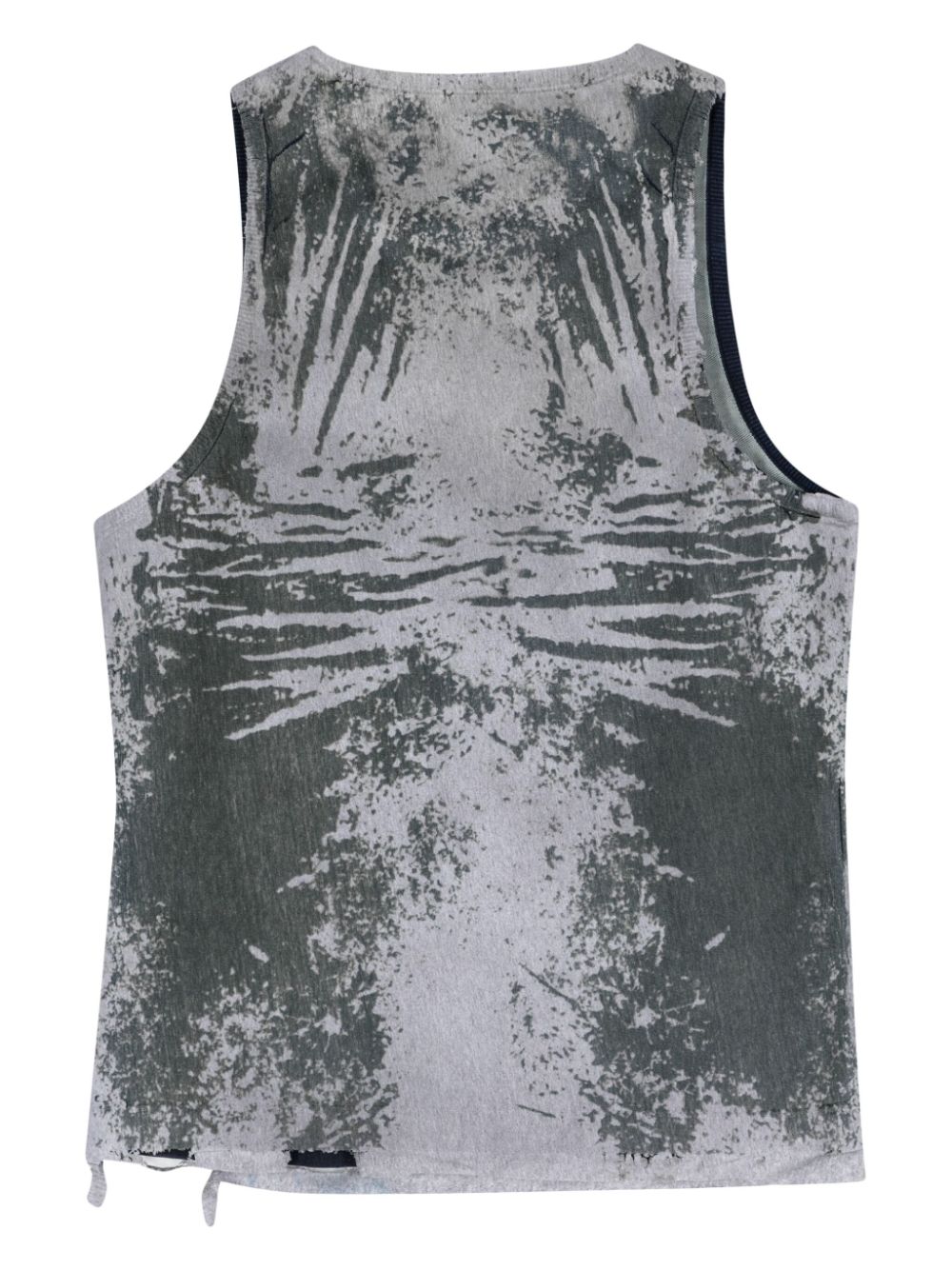 Diesel Joggjeans D-Twisty tanktop Grijs