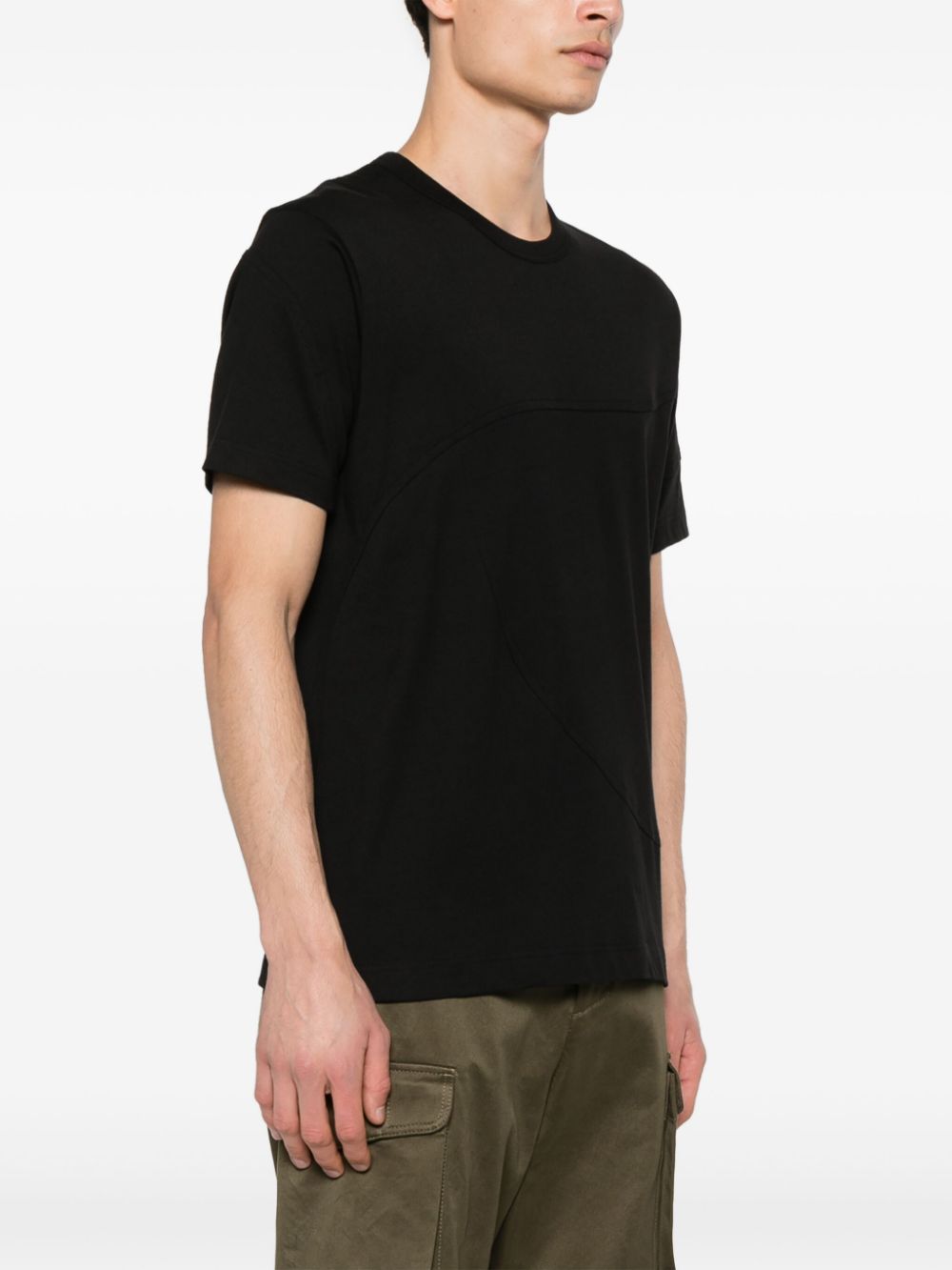 Comme Des Garcons Shirt panelled cotton T-shirt Men