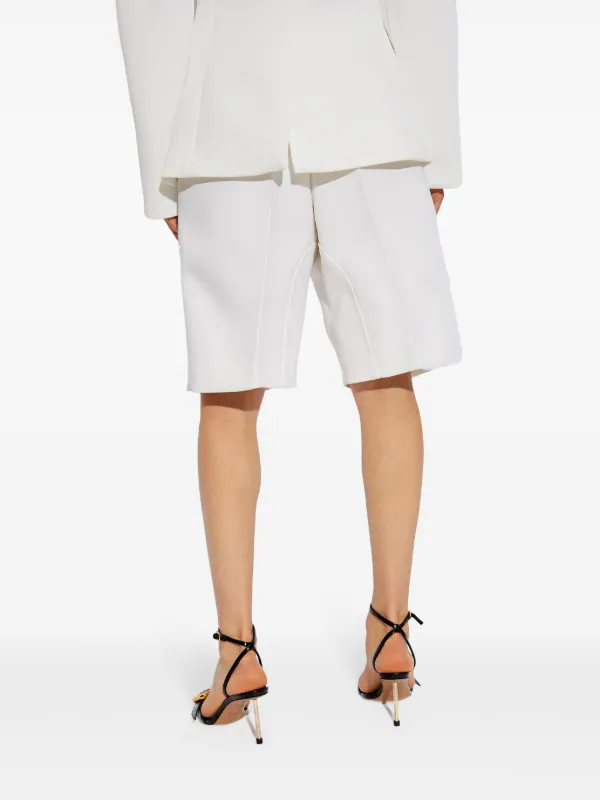 Jacquemus ハイウエスト ショートパンツ | ホワイト | FARFETCH JP