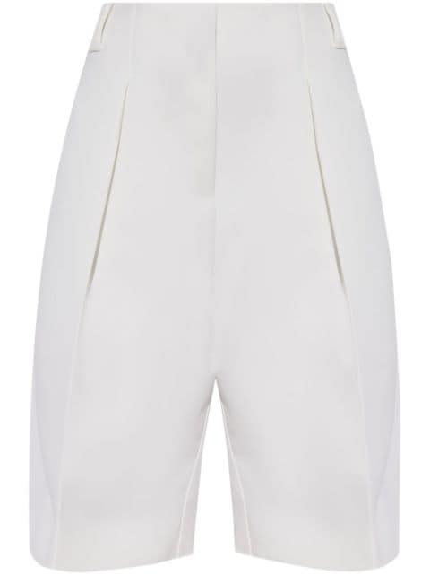 Jacquemus high-rise pleated tailored shorts