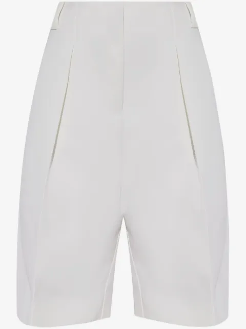 Jacquemus 하이라이즈 플리츠 테일러드 쇼츠