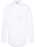 ETRO long-sleeve poplin shirt - White