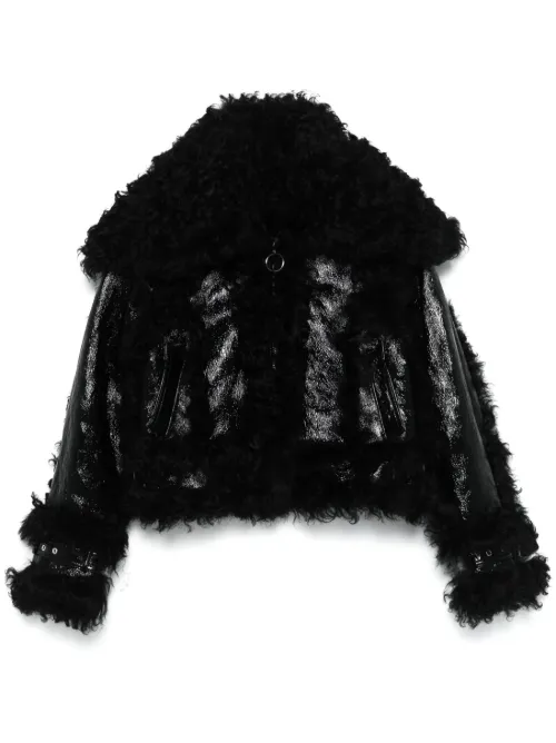 Veste à bords en peau de mouton - Marques'Almeida - Modalova