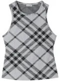 Burberry Vintage Check tank top - White