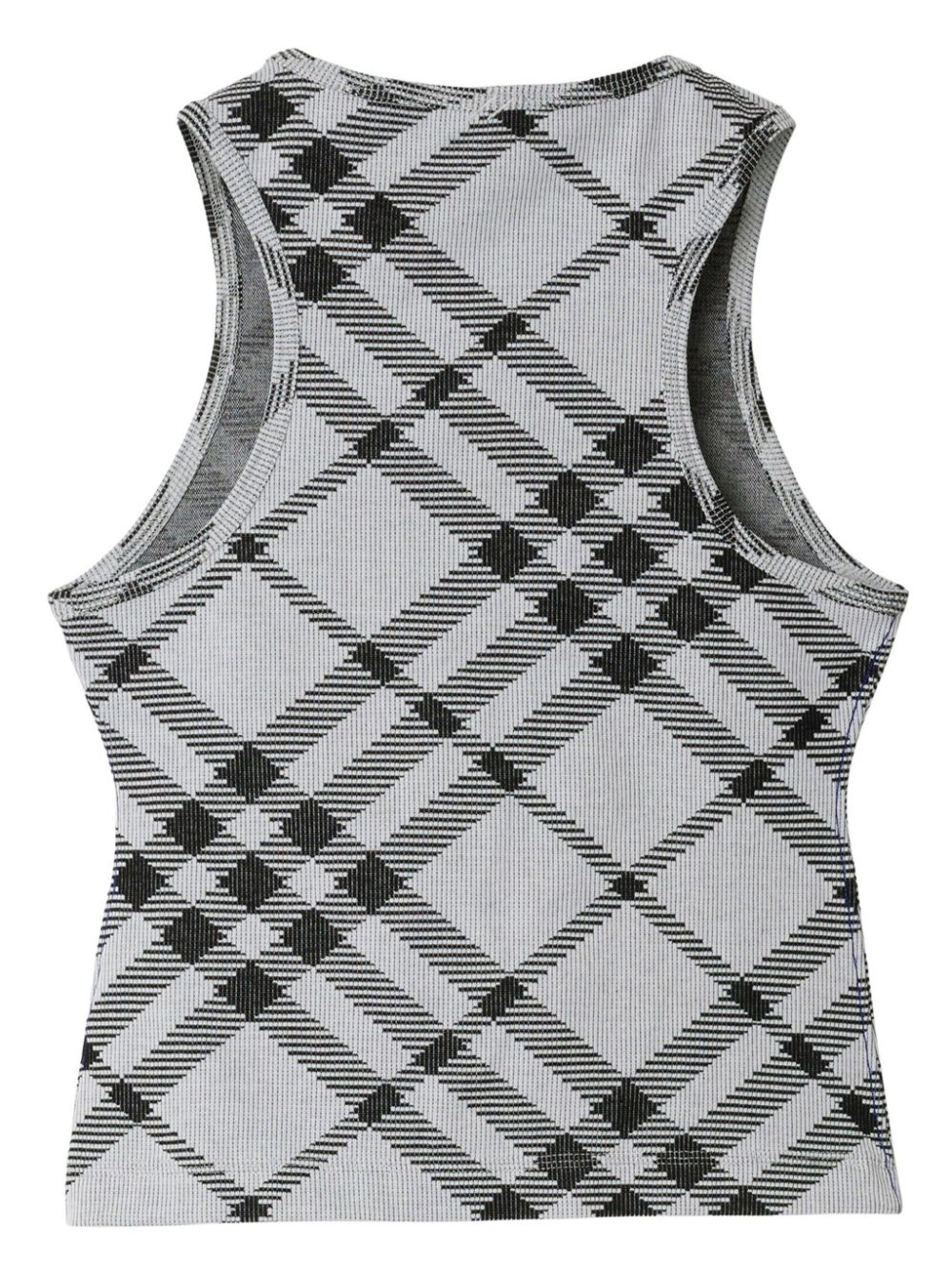 Burberry checkered cotton top Women