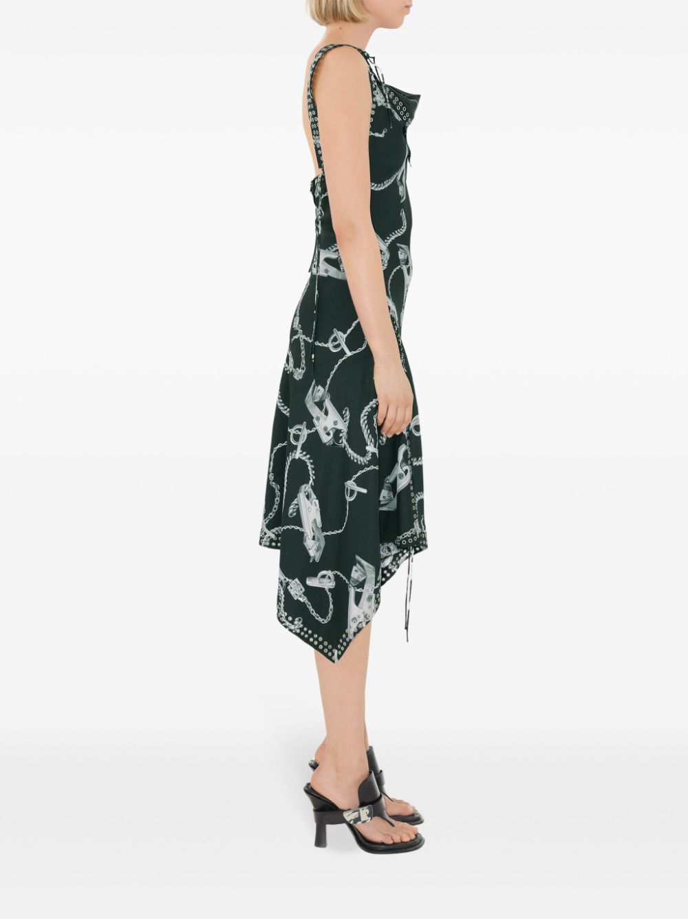 Burberry Knight Hardware-print dress Women