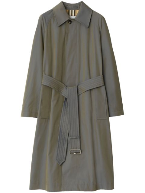 Burberry long cotton car coat Women