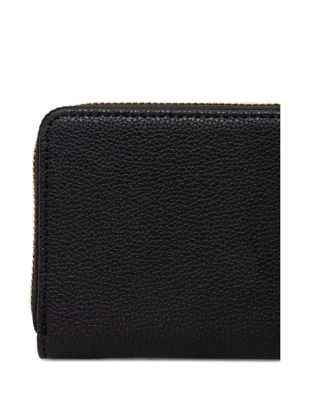 Patrizia Pepe Fly-motif Zip Wallet In Black