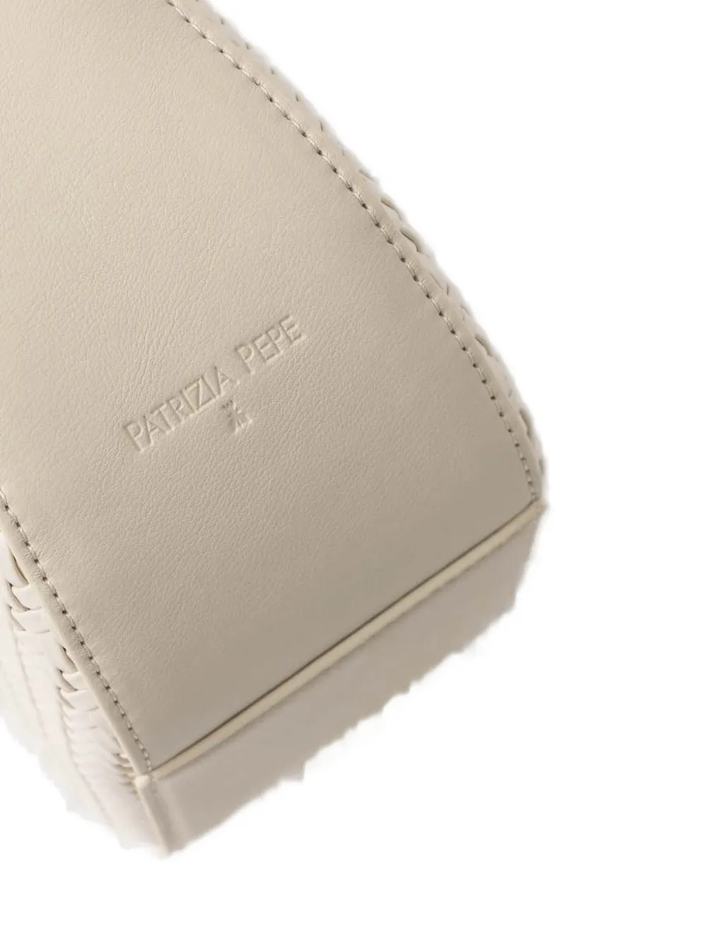 Patrizia Pepe Bangle schoudertas Beige