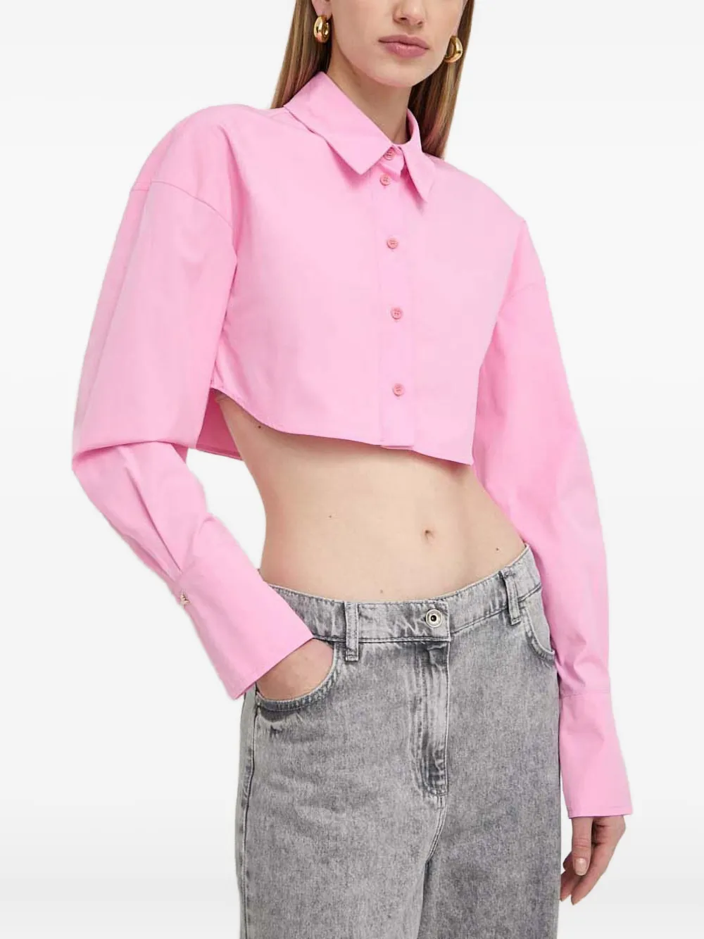 Patrizia Pepe buttoned shirt - Rosa