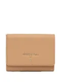 Patrizia Pepe logo-debossed wallet - Neutrals