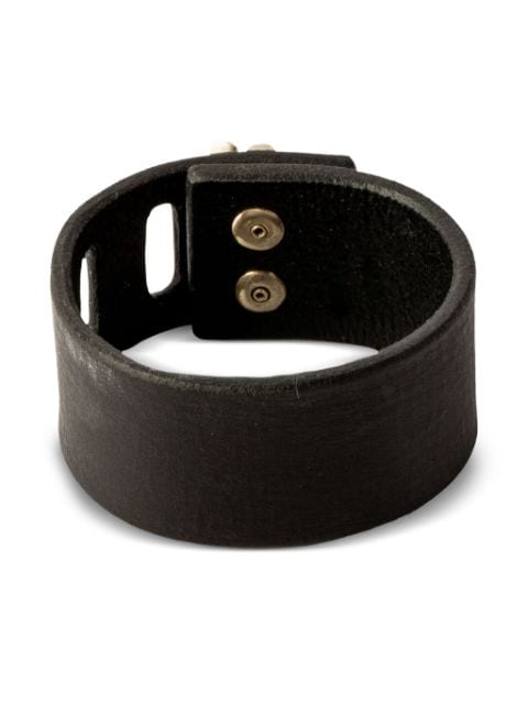 Restraint Charm leather bracelet