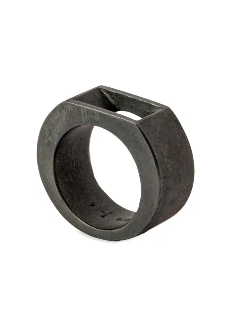 Parts of Four Crescent Plane Gateway sterling-silver ring