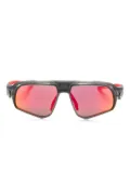 Nike Flyfree biker-style frame sunglasses - Grey