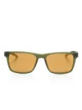 Nike Radeon 1 M rectangle-frame sunglasses - Brown