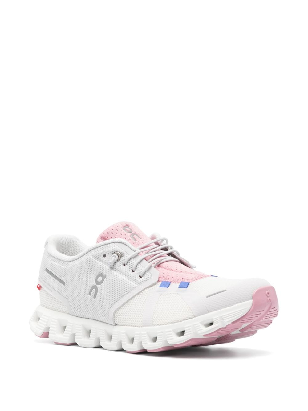 Shop On Running Cloud 5 Push Panelled-design Sneakers In Neutrals