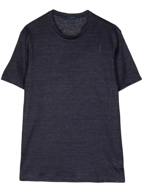 Paul & Shark Camiseta de linho decote careca