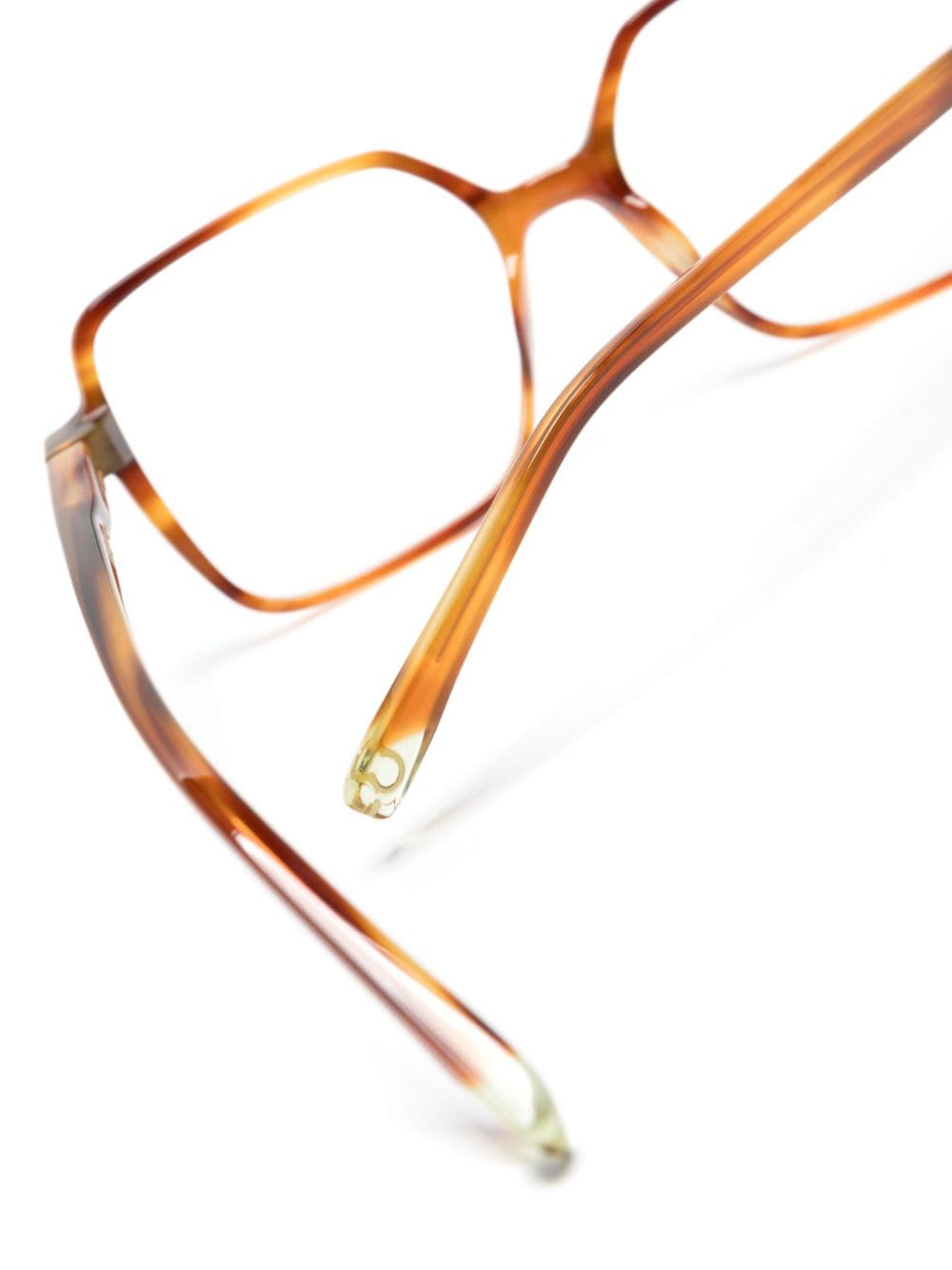 Shop Etnia Barcelona Tortoiseshell Square-frame Glasses In Brown