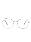 Etnia Barcelona Villa Gregoriana geometric-frame glasses - Brown