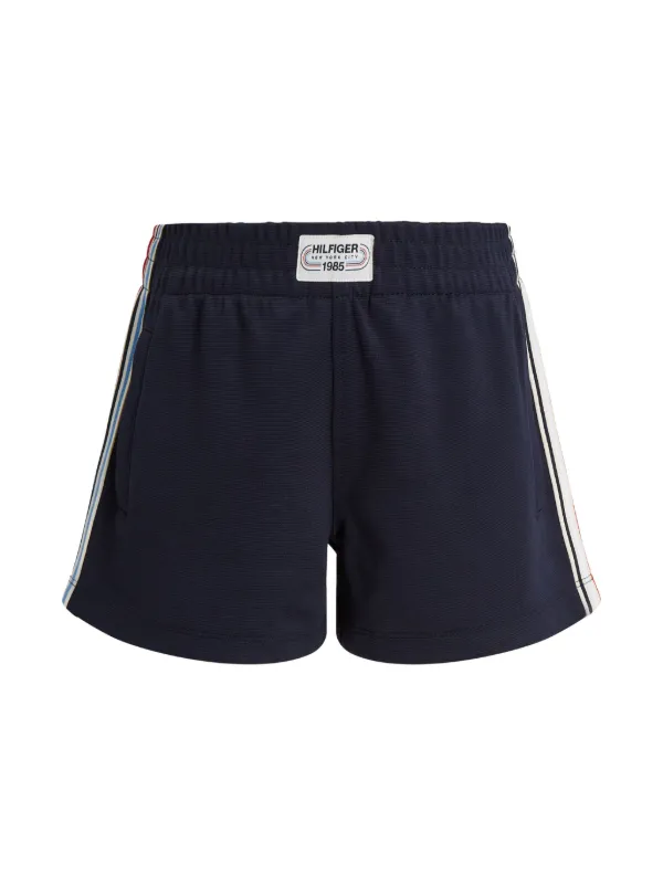 Tommy Hilfiger Junior stripe-tape track shorts
