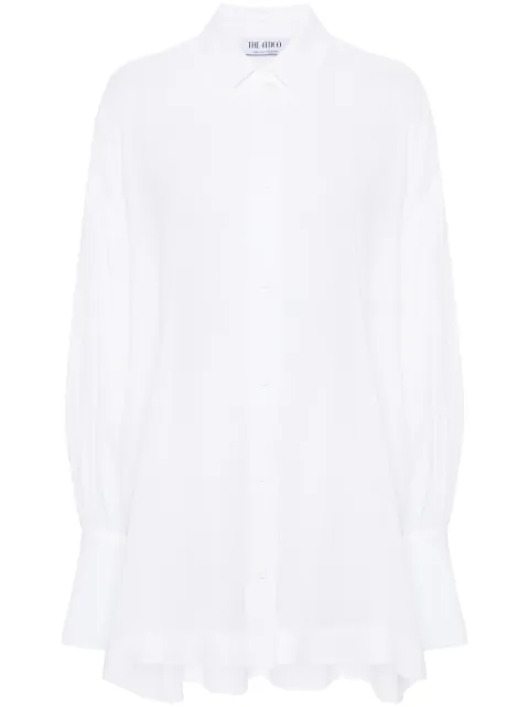 The Attico long-sleeve cotton shirt