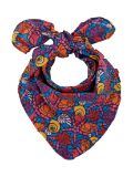 Vilebrequin Kids sea-life print cotton scarf - Blue