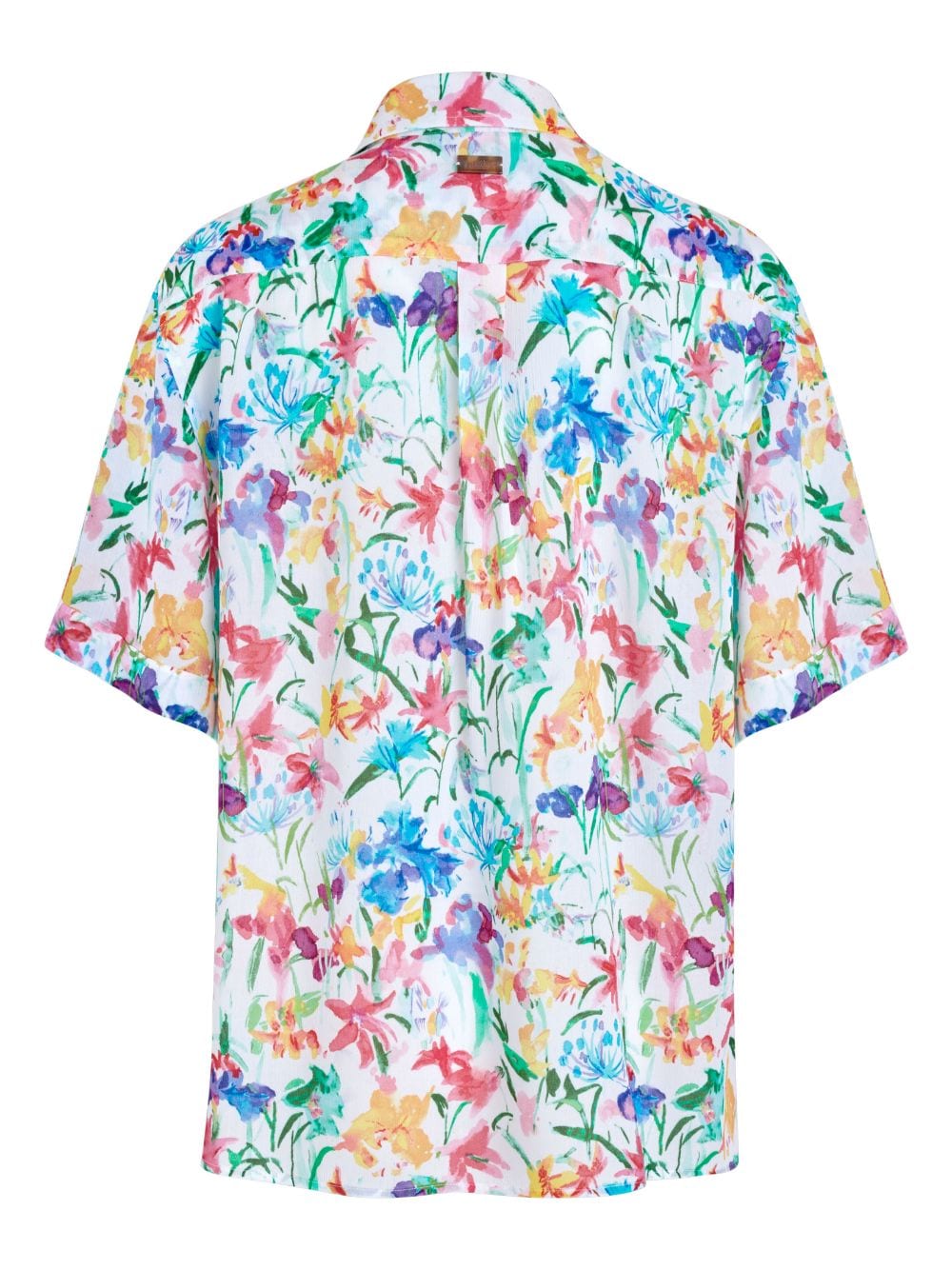 Vilebrequin Happy Flowers floral-print shirt - Wit