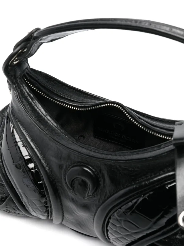 Moonogram Embossed Leather Futura • Marine Serre