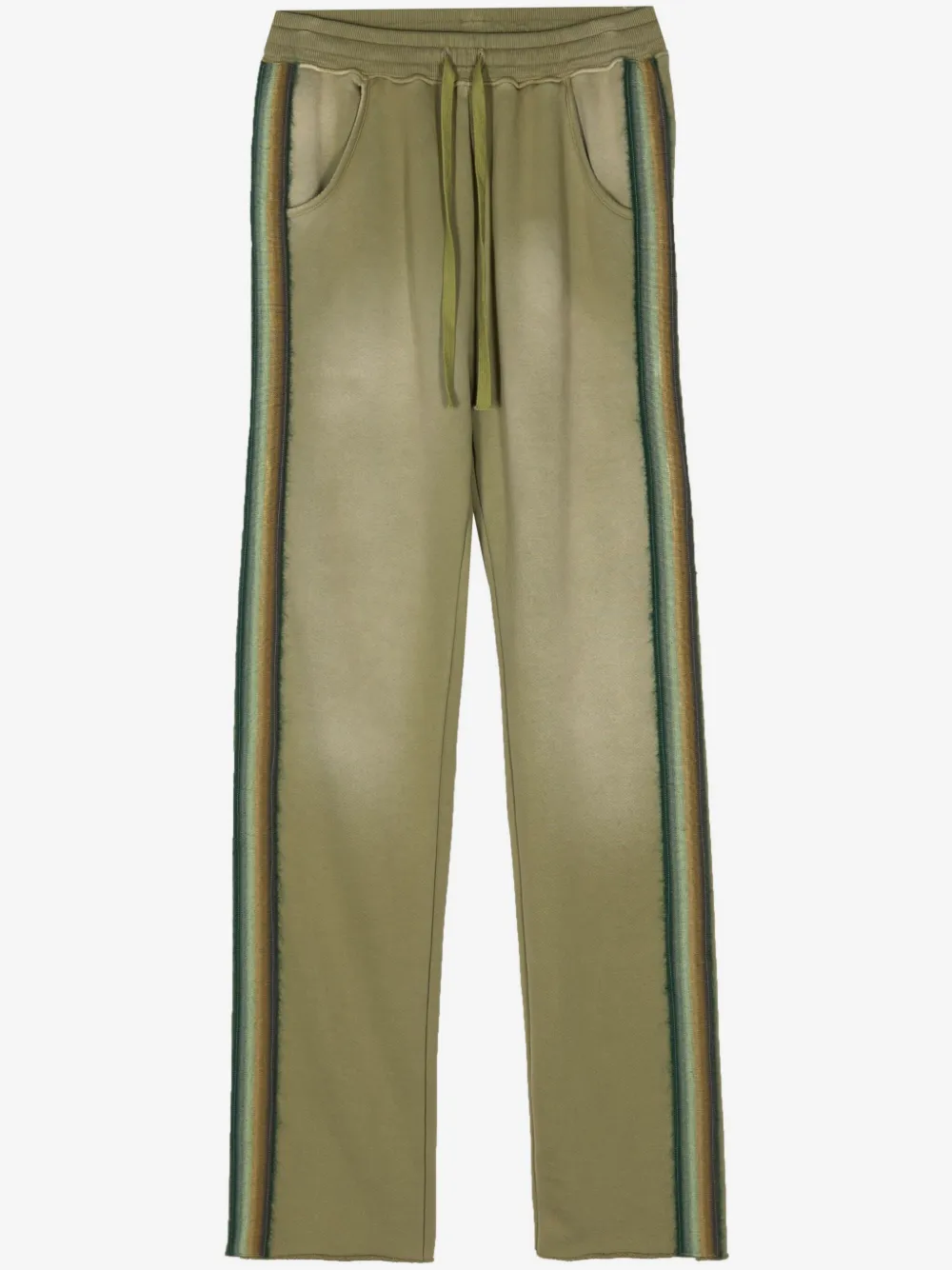 Alchemist Know U Rider cotton track pants | Green | Image 1