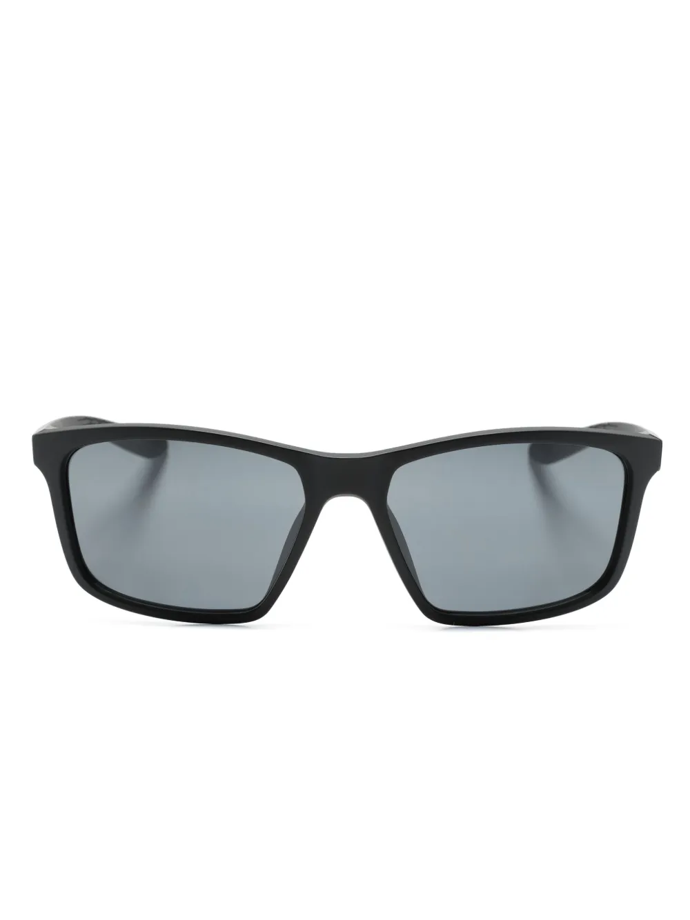 Nike Valiant Terrain Tint Rectangle-frame Sunglasses In Black