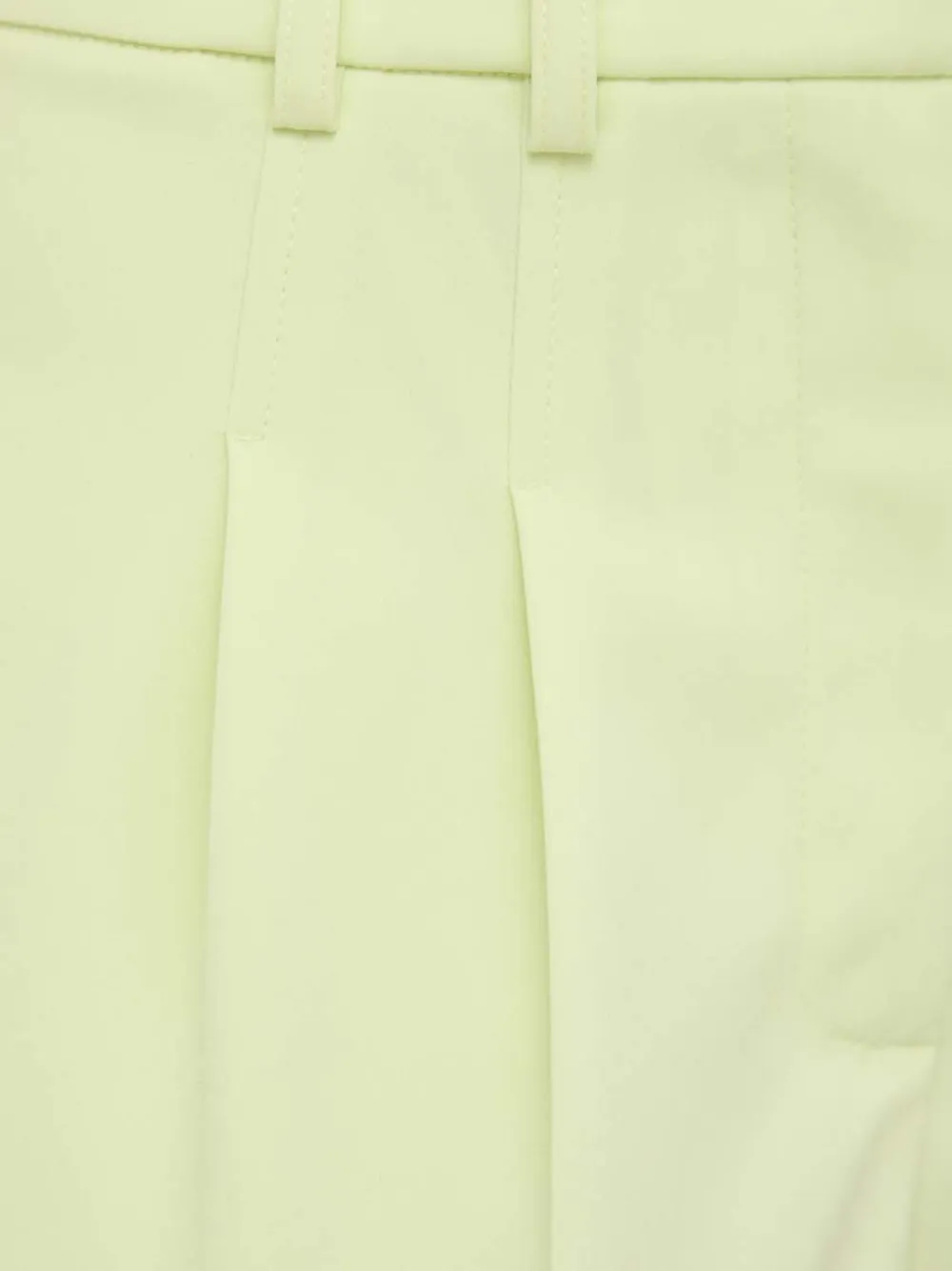 Patrizia Pepe Belt-loops Shorts - Yellow 