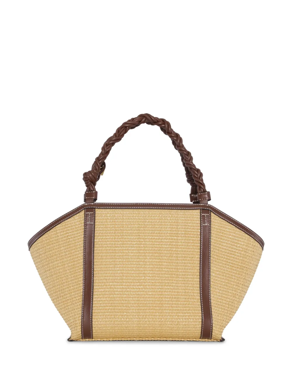 Zara plaited tote bag on sale
