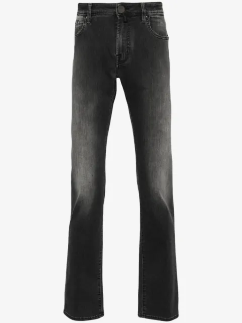 Jacob Cohën scarf-detail tapered jeans