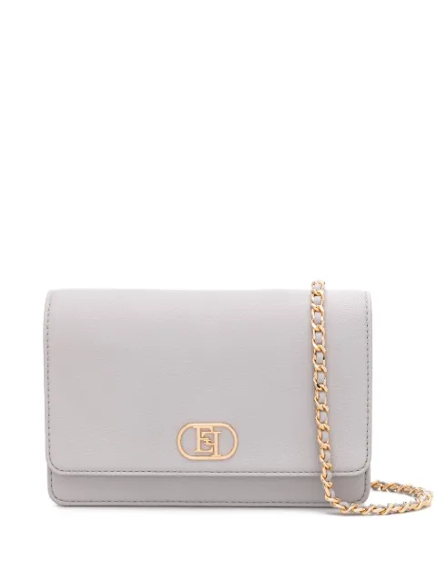 Elisabetta Franchi logo-plaque crossbody bag