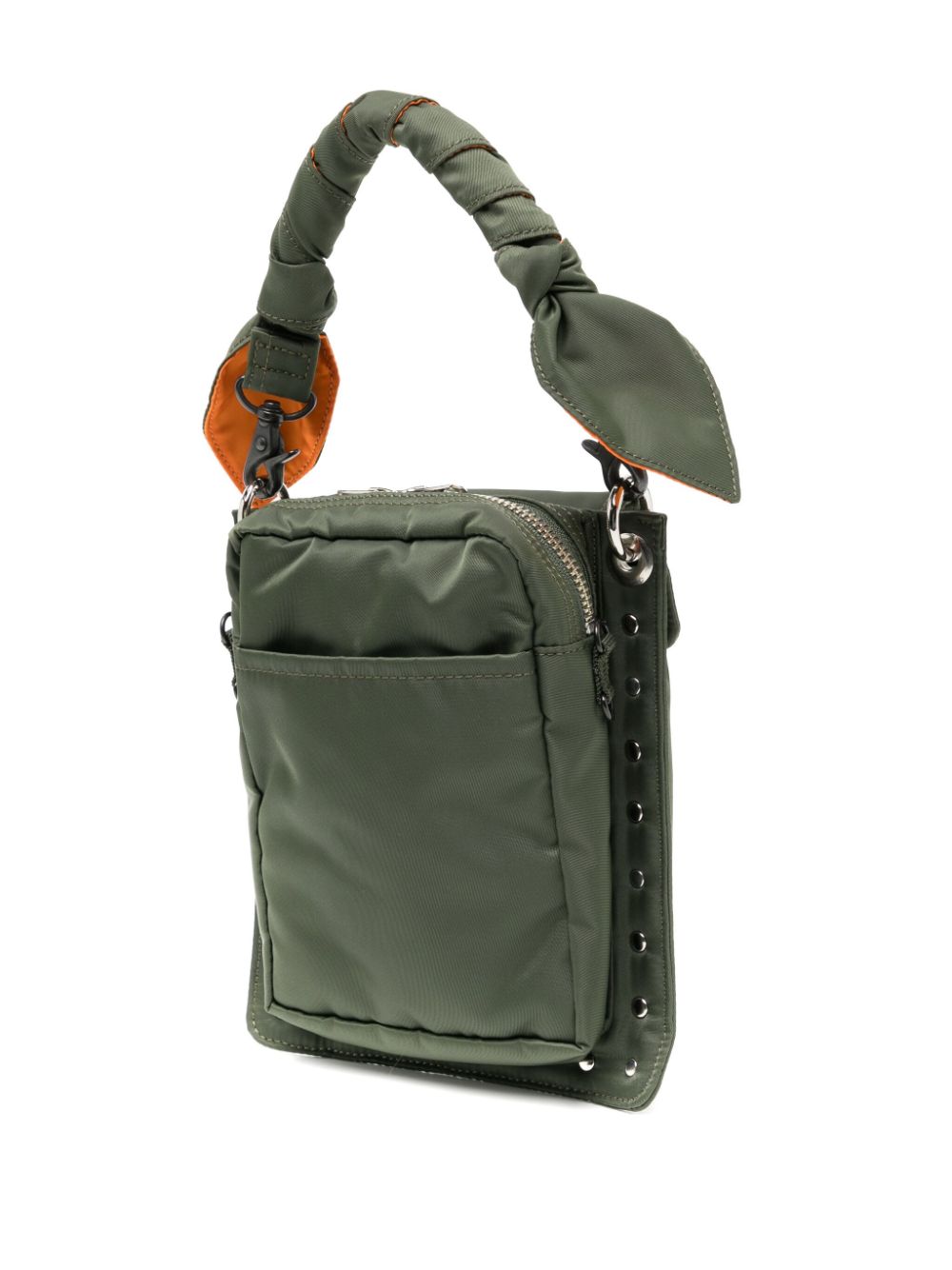 Shop Toga Virilis X Porter Stud-embellishment Shoulder Bag In Green