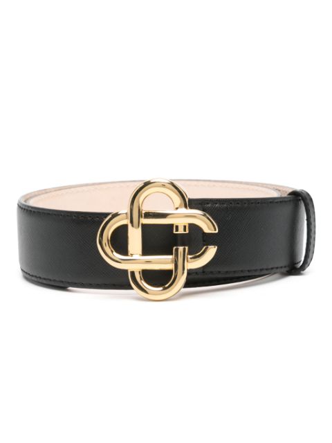 Casablanca CC logo buckle belt
