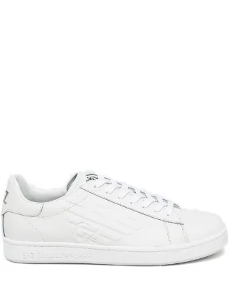 【新品】 EA7 Emporio Armani スニーカー 265mm ホワイト Ea7 Emporio Armani ロゴ スニーカー | ホワイト | FARFETCH JP