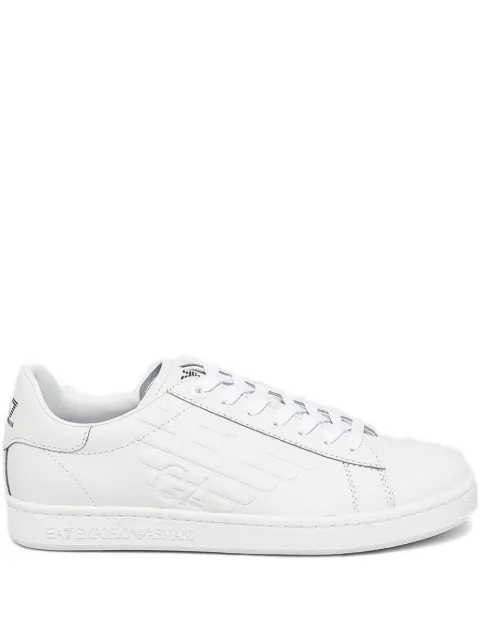 Ea7 Emporio Armani logo-debossed sneakers