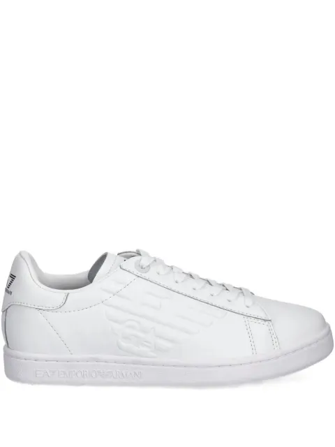 Ea7 Emporio Armani logo-debossed sneakers