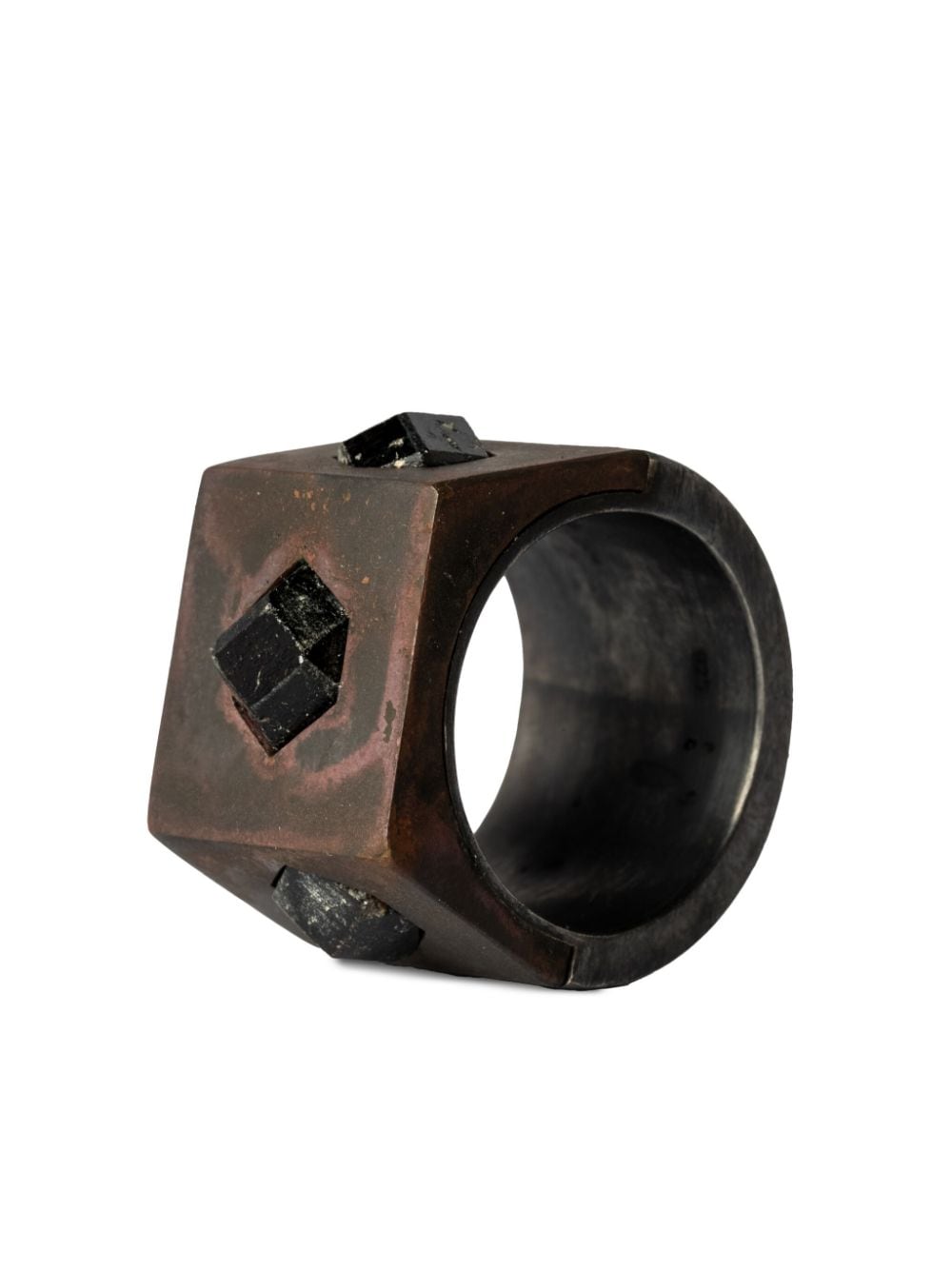 Parts Of Four Sistema Gemstone-embellished Ring In Brown