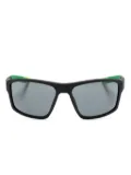 Nike Brazen Fury rectangle-frame sunglasses - Black
