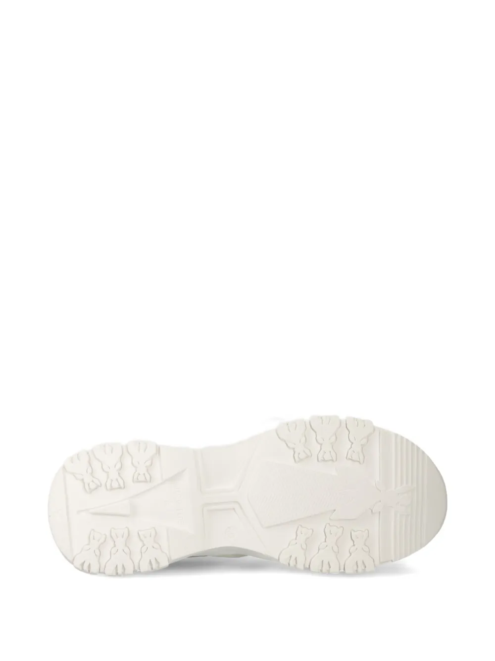 Shop Patrizia Pepe Lace-up Sneakers In Neutrals