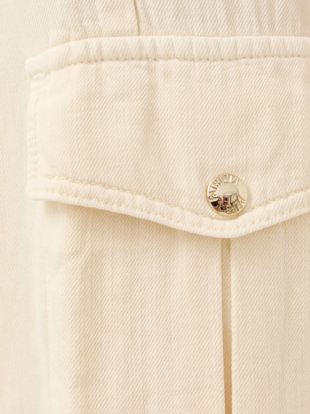 Patrizia Pepe Cargo-pocket Pants In Neutral