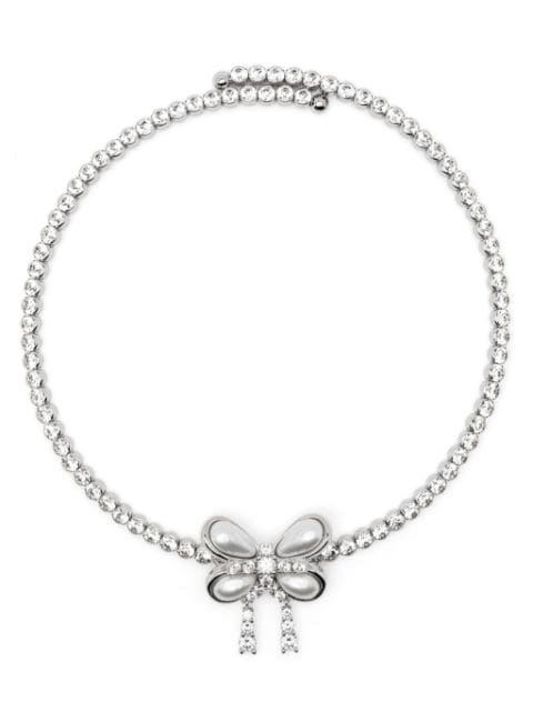 SHUSHU/TONG butterfly-motif choker necklace