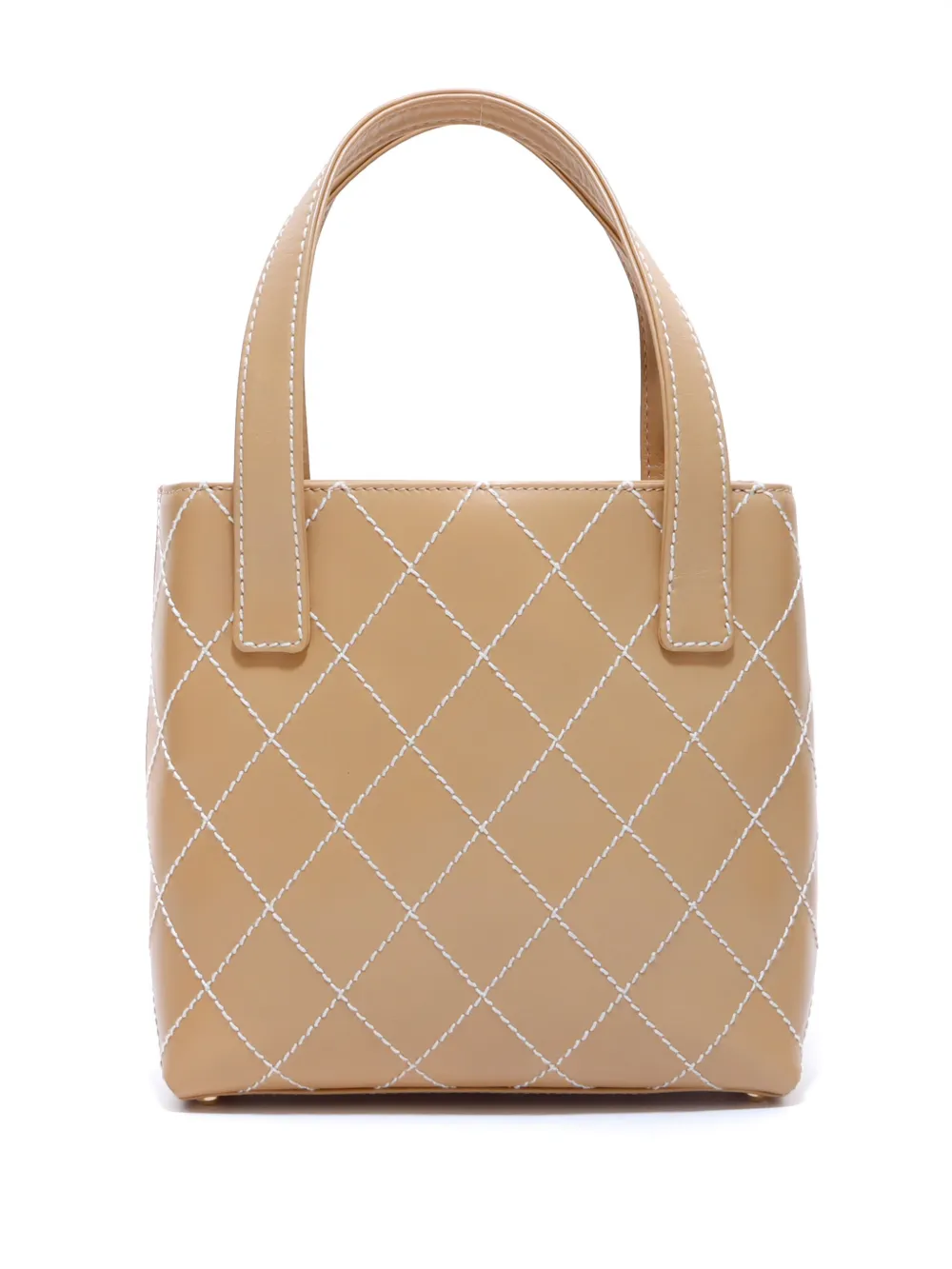 Chanel wild stitch tote bag outlet