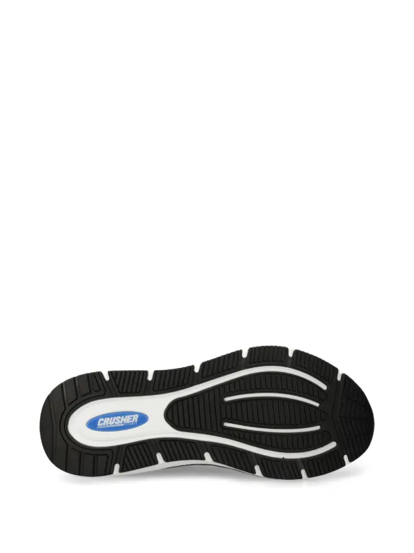 Ea7 Emporio Armani Crusher Distance Sneakers | Black | FARFETCH