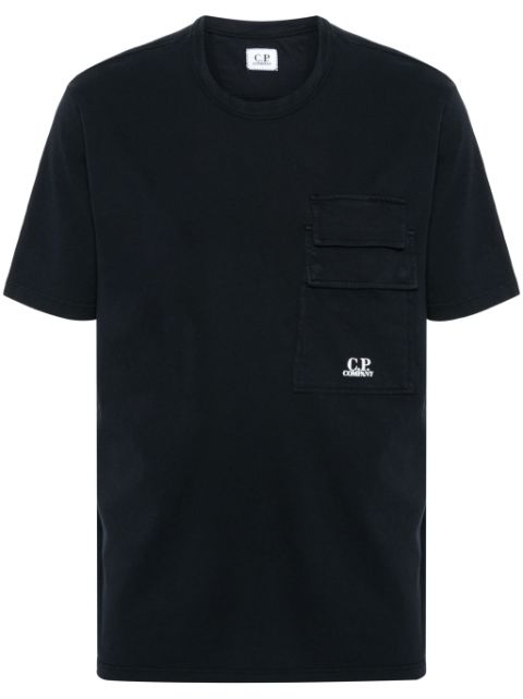 logo-print cotton T-shirt