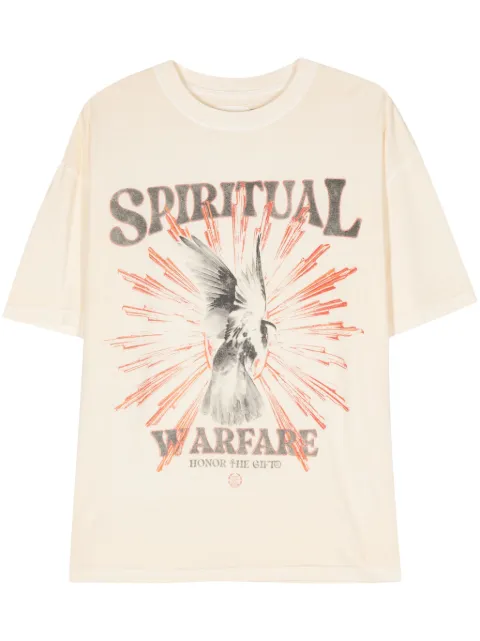 Honor The Gift Spiritual Conflict cotton T-shirt