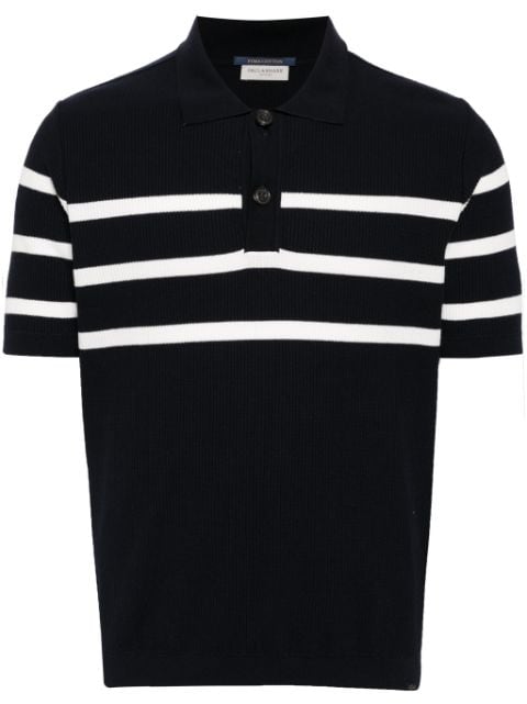 Paul & Shark striped cotton polo shirt