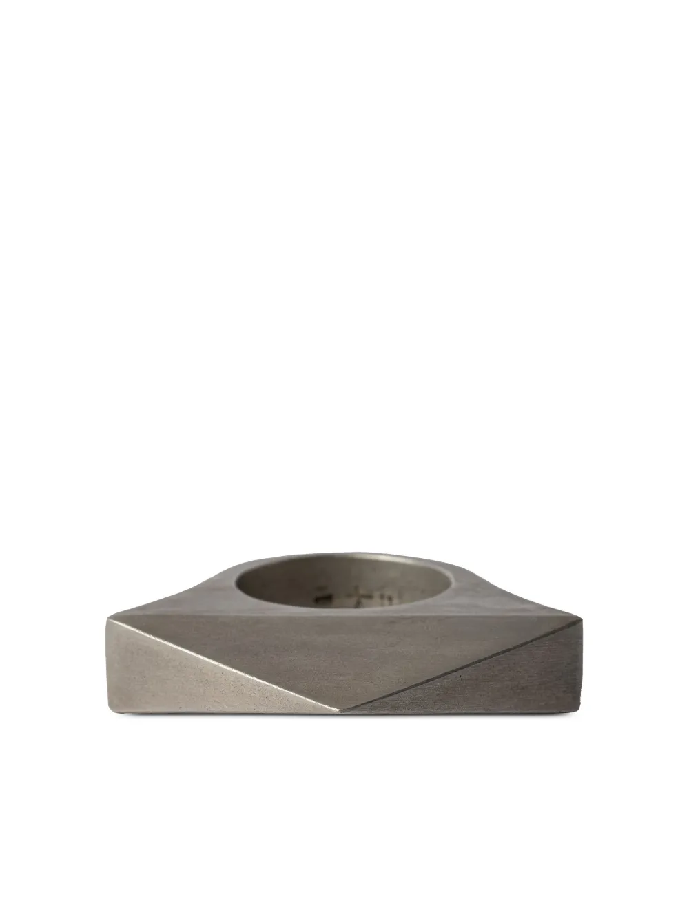 PARTS OF FOUR CRESCENT BRIDGE STERLING-SILVER RING 
